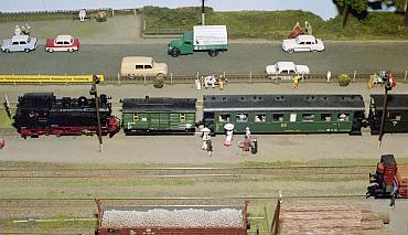 im Bahnhof Moritzburg