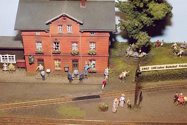Empfangsgebäude Bahnhof Friedewald