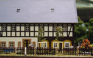 Blick über den Gartenzaun
