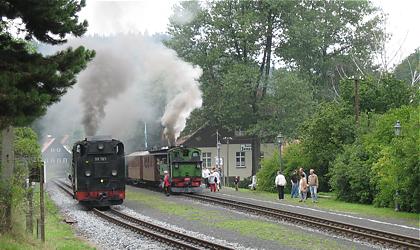 im Bahnhof Jonsdorf