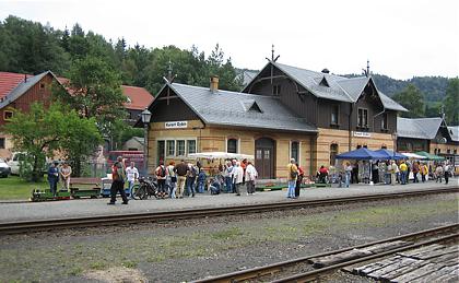 im Bahnhof Oybin