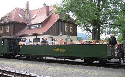 der Zittauer Aussichtswagen in Jonsdorf