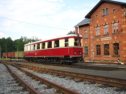 VT 137 322 in der Abendsonne VT 137 322 in der Abendsonne