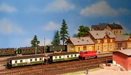 Dieselzug in Oybin