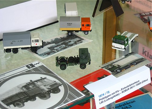 Prototypen O611 und D609