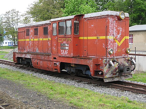 L45H vor der Aufarbeitung im Bahnhof Zittau Vorstadt