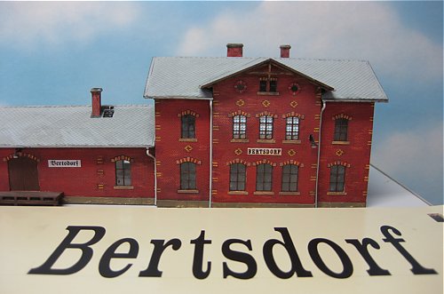 Empfangsgebäude Bahnhof Bertsdorf