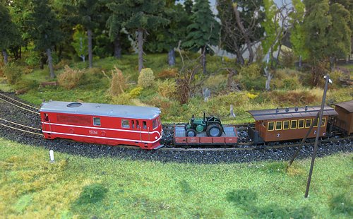 tschechische Schmalspurdiesellok TU47