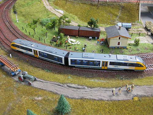 Desiro-Triebwagen der Ostdeutschen Eisenbahn "ODEG"