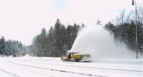 tschechische Schneeschleuder vom Typ MUV-69.2
