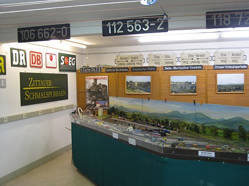 ZiMEC-Modell der Zittauer Schmalspurbahn