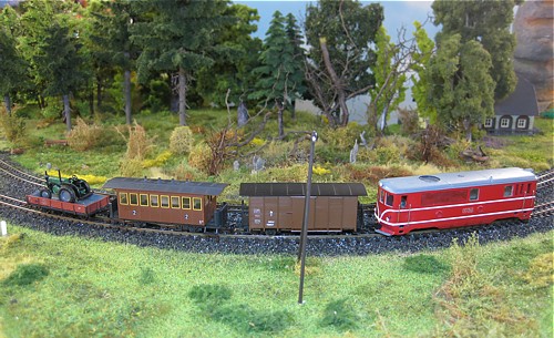 Schmalspur-Diesellokomotive der tschechischen Baureihe TU 47