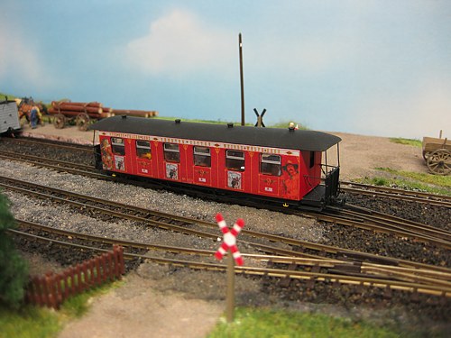 Reklamewaggon Waldbühne Jonsdorf