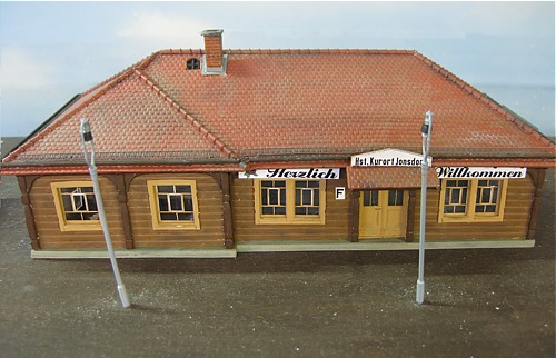 Empfangsgebäude Jonsdorf Haltestelle