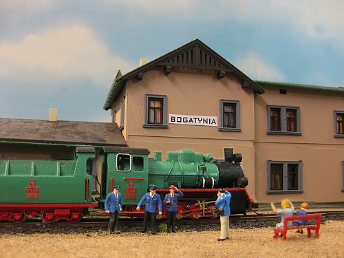 Die Px48 mit Eisenbahnern in Bogatynia Die Px48 mit Eisenbahnern in Bogatynia