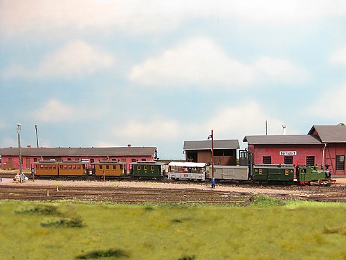 Der Bahnhof Bertsdorf ist erreicht Der Bahnhof Bertsdorf ist erreicht