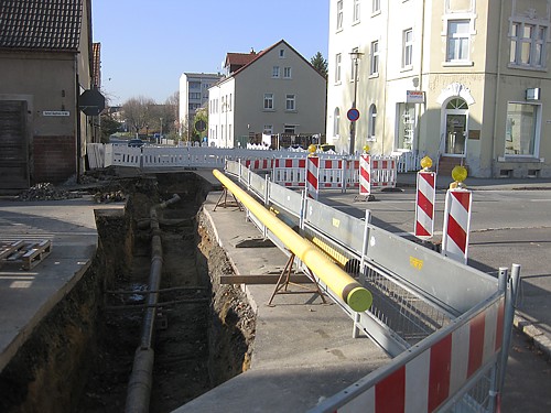 Blick in Richtung Ziegelstraße