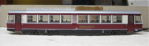 Schon im Winter 2019 erreichte uns das Triebwagenmodell 137 515 Schon im Winter 2019 erreichte uns das Triebwagenmodell 137 515