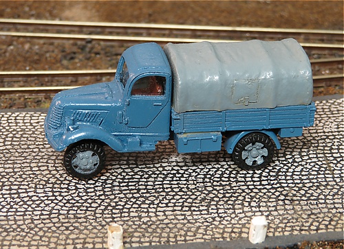 Lkw Phänomen Granit 1500 S fertig aufgebaut und farblich gestaltet Lkw Phänomen Granit 1500 S fertig aufgebaut und farblich gestaltet