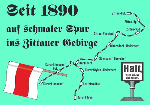 Seit 1890 auf schmaler Spur ins Zittauer Gebirge Seit 1890 auf schmaler Spur ins Zittauer Gebirge