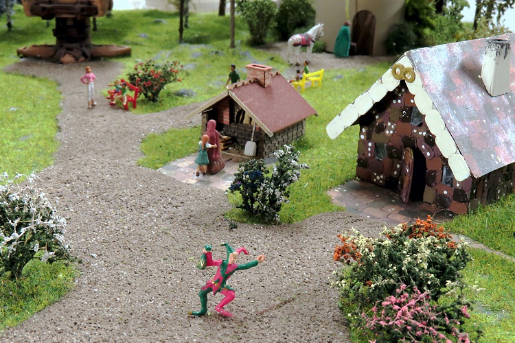 Hexe, H&auml;nsel und Gretel
