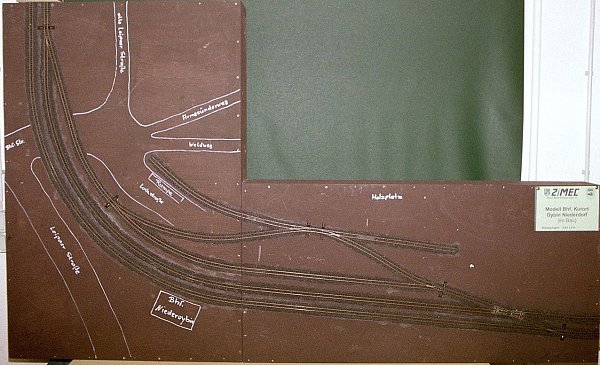 Der Bahnhof im Bauzustand