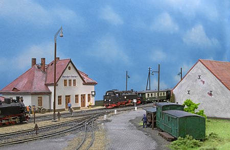 Zufahrt zur Ladestraße