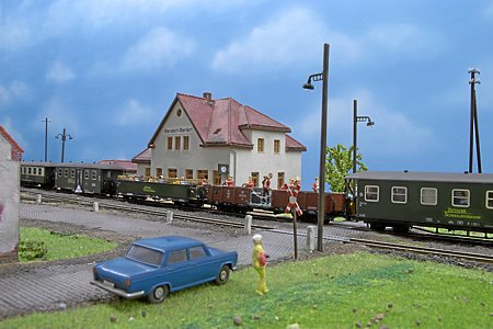 am Bahnübergang