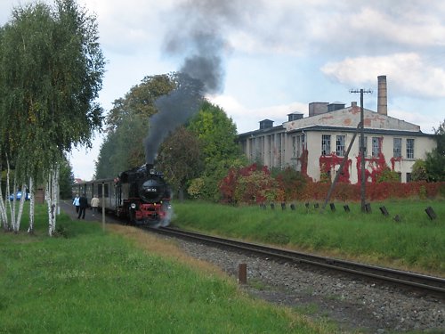 Zug in Olbersdorf Niederdorf