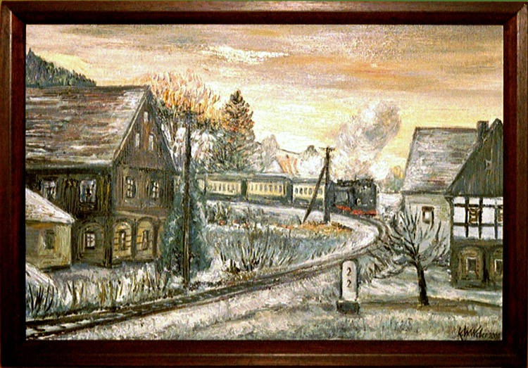 Karl Wolfgang Weber - Schmalspurbahn und Umgebindehäuser