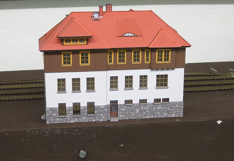 Empfangsgebäude des Bahnhofes Kurort Jonsdorf