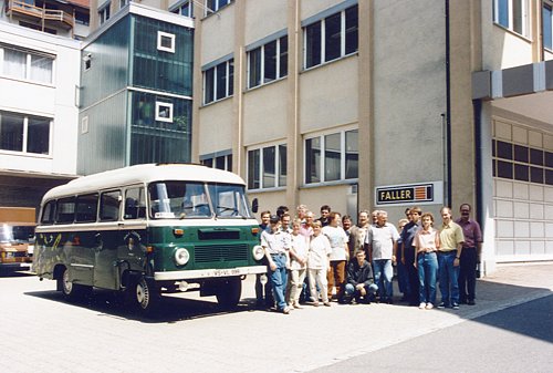 bei der Firma Faller