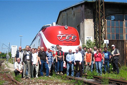 im Bahnpark Augsburg