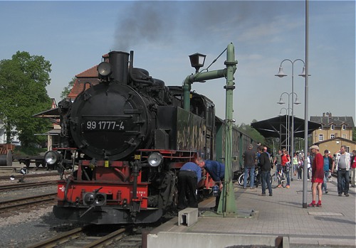 Lok 99 1777 in Dippoldiswalde Lok 99 1777 in Dippoldiswalde